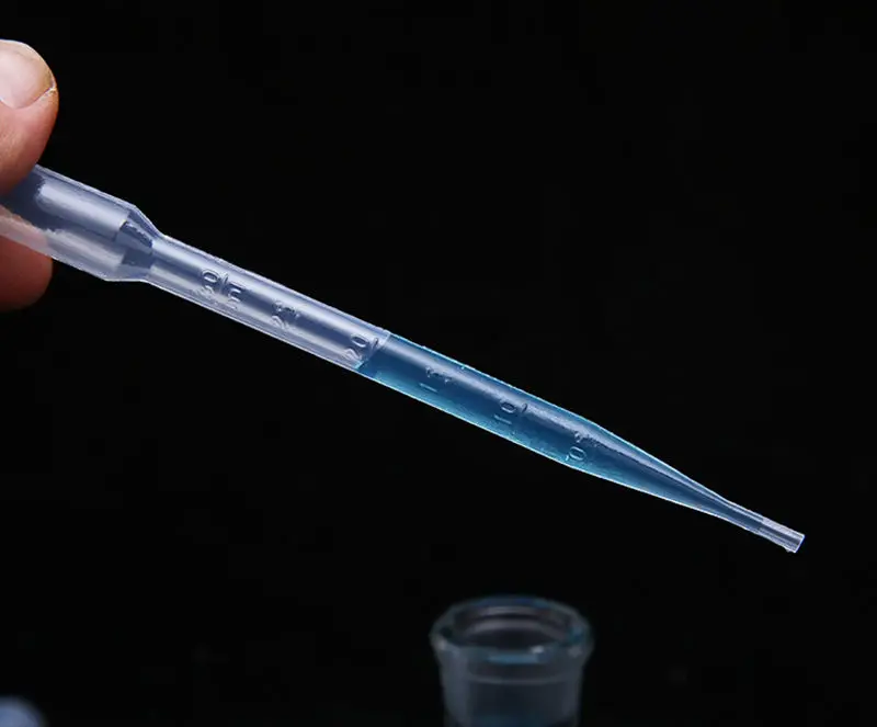 500pcs/lot 0.5ML Pipettes Disposable Plastic Graduated Pasteur Pipette Dropper Polyethylene 1ML 2ML 3ML 5ML available