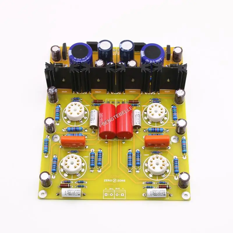 HiFi ECC83/12AX7 Tube Preamp Board Stereo Preamplifier Kit Base On Conrad-Johnson CL Circuit