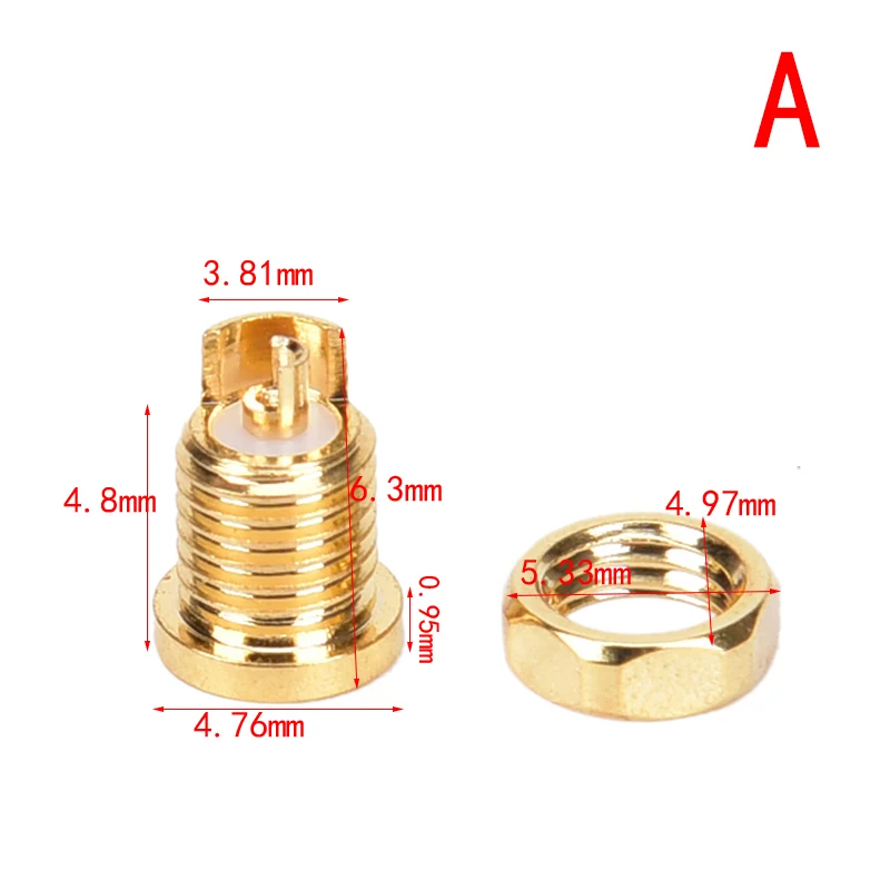 Diskon Besar 2021 MMCX Konektor Kabel Solder Jack Tembaga Betina Pin Dudukan PCB IE800 Konektor Adaptor Steker Audio DIY