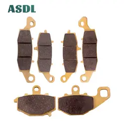 Front and Rear Brake Pads for Kawasaki KLE 650 KLE650 07-13 ER6F ER-6F ER6N ER-6N 06-13 Z750 Z750S ZR750 04-07 GPZ1100