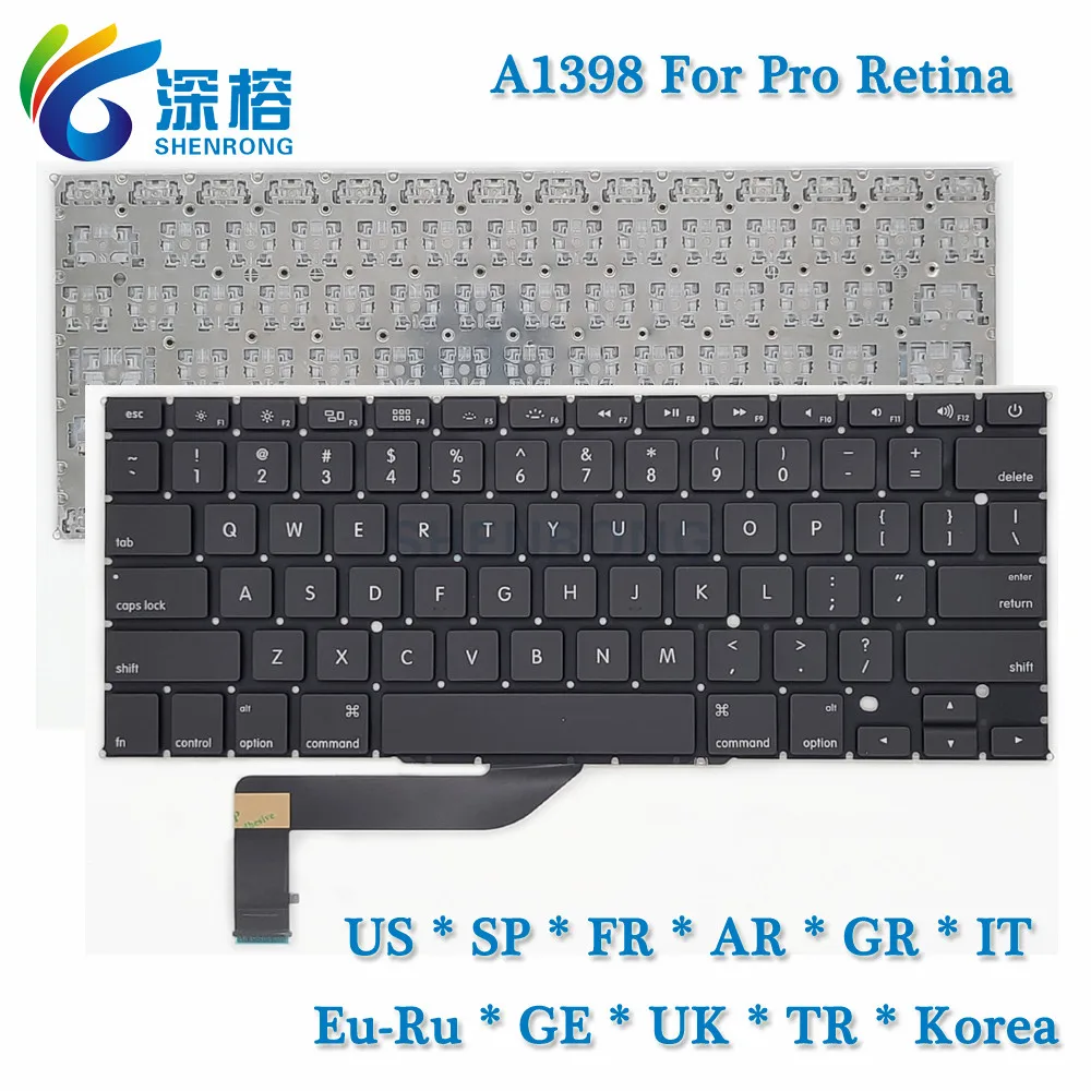 Apple MacBook Pro 本体 A1398 英字キーボード1TB US KEYBOARD - MacBook Pro Retina 15