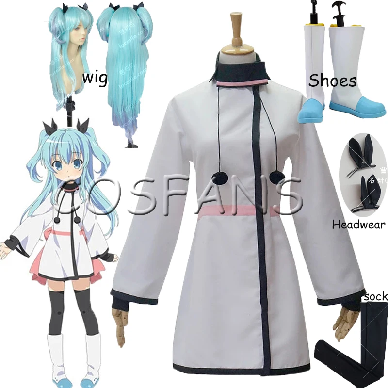 

Celestial Method Sora no Method Noel Dress Uniform Outfit Anime Customize Cosplay Costumes Halloween cosplay costume wig shoes