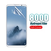 Transparent Hydrogel Film For Meizu Pro 6/Pro 6 Plus /Pro 6S Full Cover Curved Screen Not Explosion-proof Soft Tempered Glass