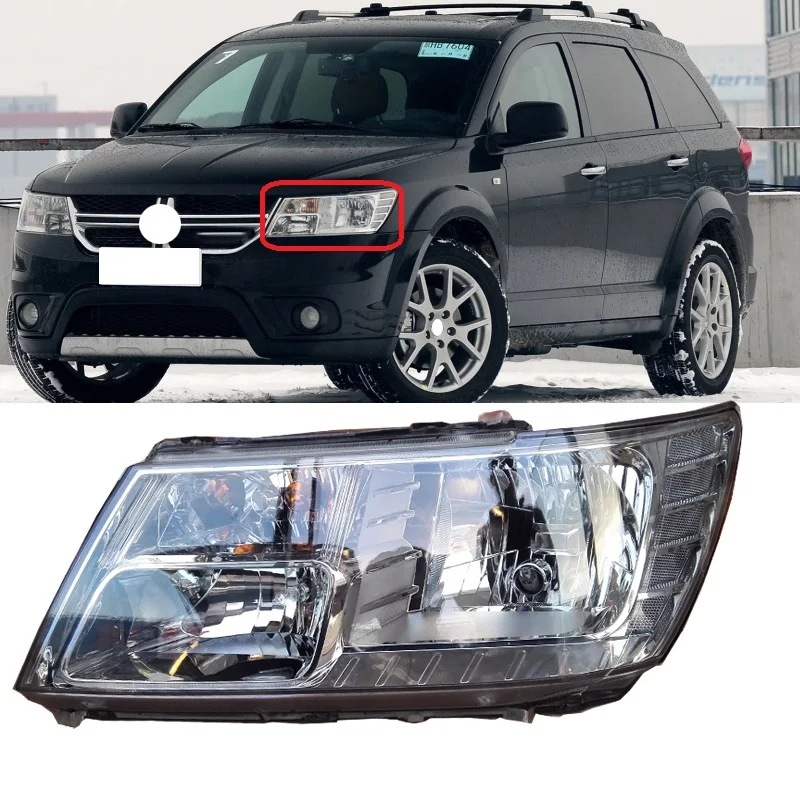

Roavia для Dodge Journey 2009-2016 галогенный передний бампер, фара дальнего света, фара в сборе
