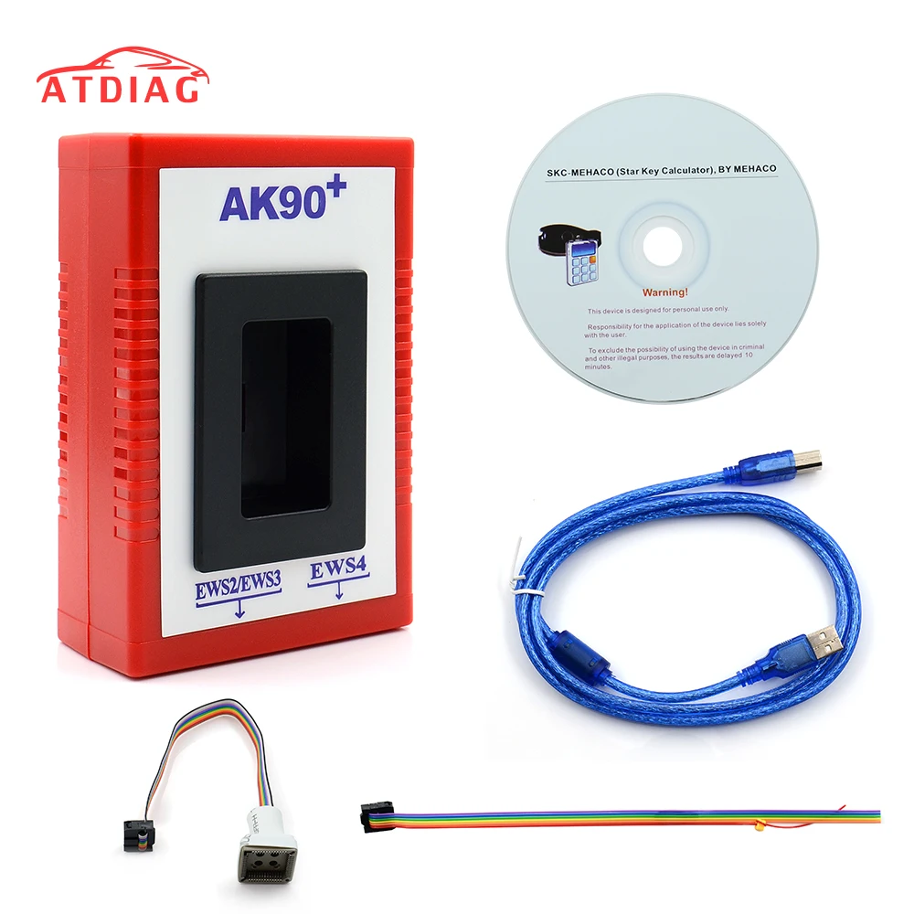 For BMW Ak90+ AK90 Key Programmer for BMW EWS Newest Version V3.19