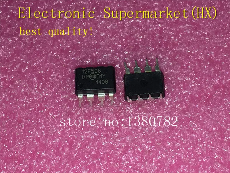 

Free Shipping 20pcs-50pcs PIC12F508-I/P PIC12F508 DIP-8 100%New original IC In stock!