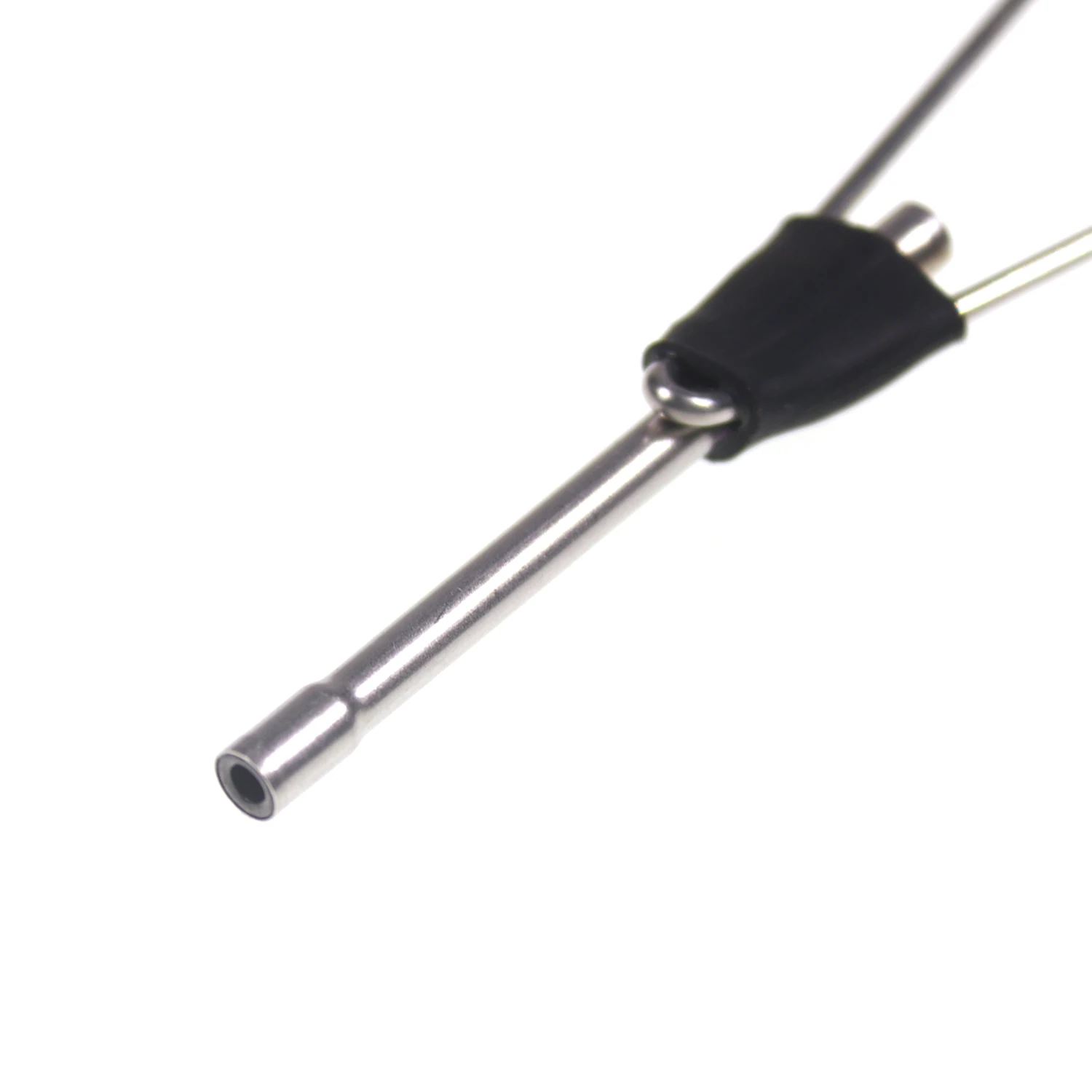 Bimoo 25 Spulen 200D Hochglanz-Faden zum Fliegenbinden, Nymphen-Streamer-Trockenmücken-Fliegenbindematerial, Bi-Keramik-Spulenhalter – Detail 9