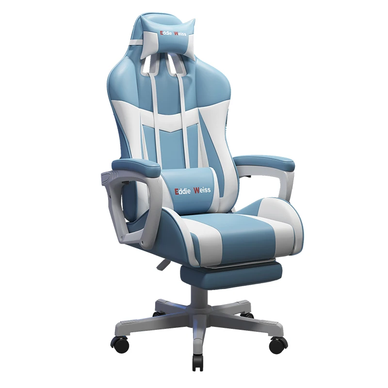 Gaming Stoel Computer Stoel Thuis Liggende Student Anker Game Seat Office Stoel Rugleuning Comfortabele Sedentaire Netto Rode Stoel