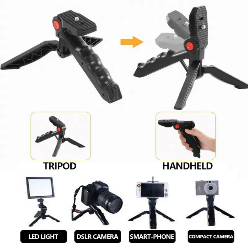 KIT01 Vlog Video Kit Tripod Stand Microphone LED Light Phone Holder Remote for Shooting Photographic Camera Photo