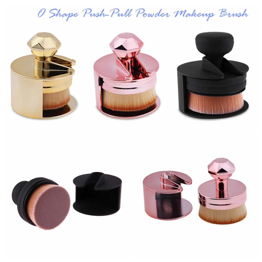 NEUE Siegel Stempel Make-Up Pinsel Creme für Foundation Puder Pinsel Set Weiche Gesicht Rouge Pinsel Professionelle Kosmetik Make-Up-Tool