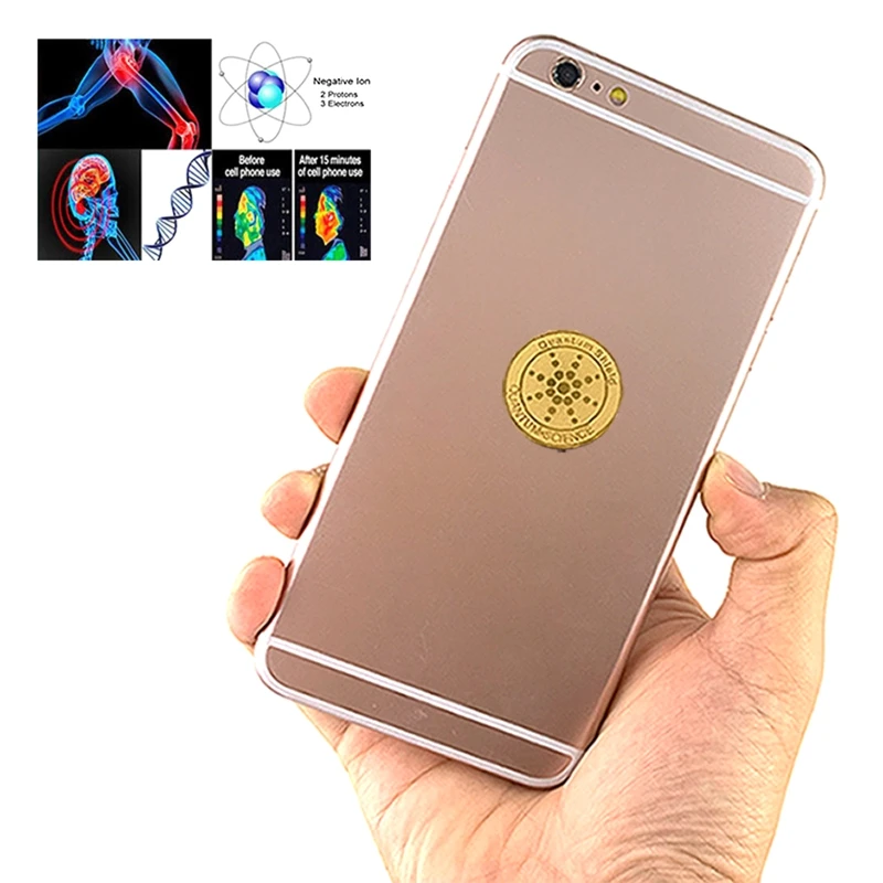 حماية الطاقة من الإشعاع ، ملصقات الهاتف الخلوي ، مانع الإشعاع ، EMR ، لأجهزة الكمبيوتر المحمولة ، الكمبيوتر ، 10 قطعة