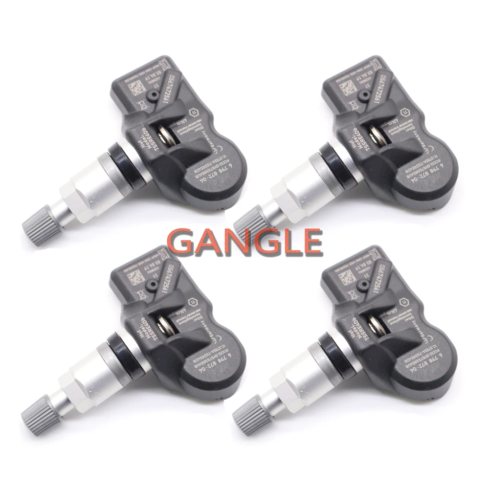 4PCS TPMS SENSOR FOR BMW X1[E84] X3[F25] X4[F26] Z4[E89] Alpina XD3 2014-2017 433MHz BMW TPMS TIRE PRESSURE SENSOR 36106798872