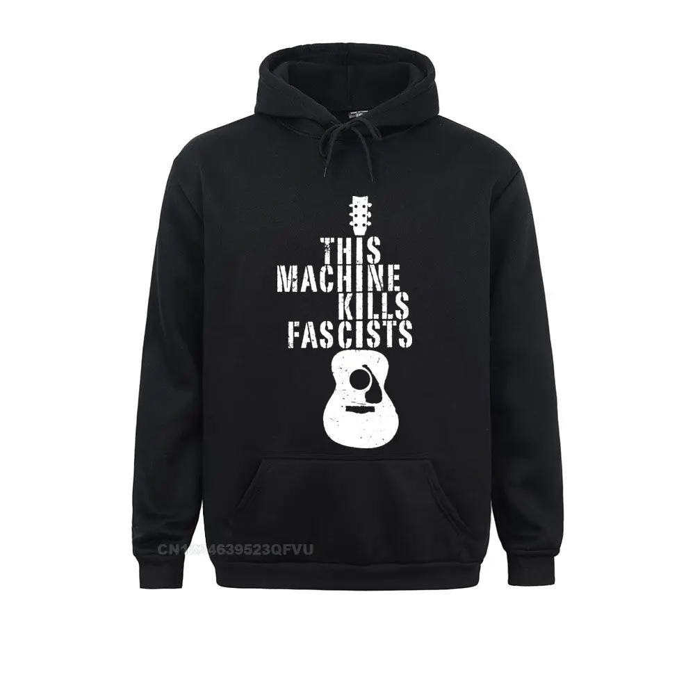Erkekler kadınlar için erkekler bu makine öldürür Fascists akustik elektro gitar müzik Tees Teenaged giyim çılgın Streetwear