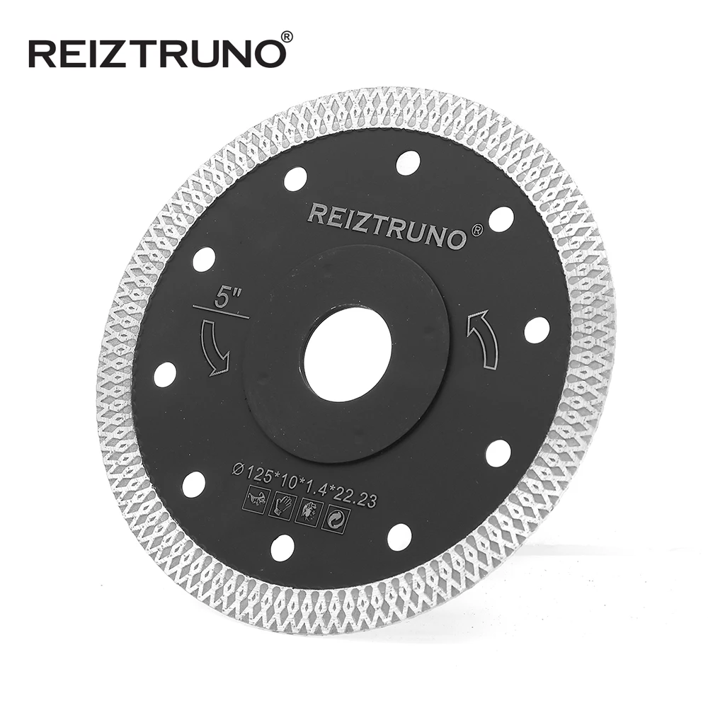 4 "/4.5"/5 "6"/cerchio a maglie Turbo diamante lama per sega super shin diamante lama in porcellana lama per piastrelle per tagliare piastrelle in marmo di porcellana