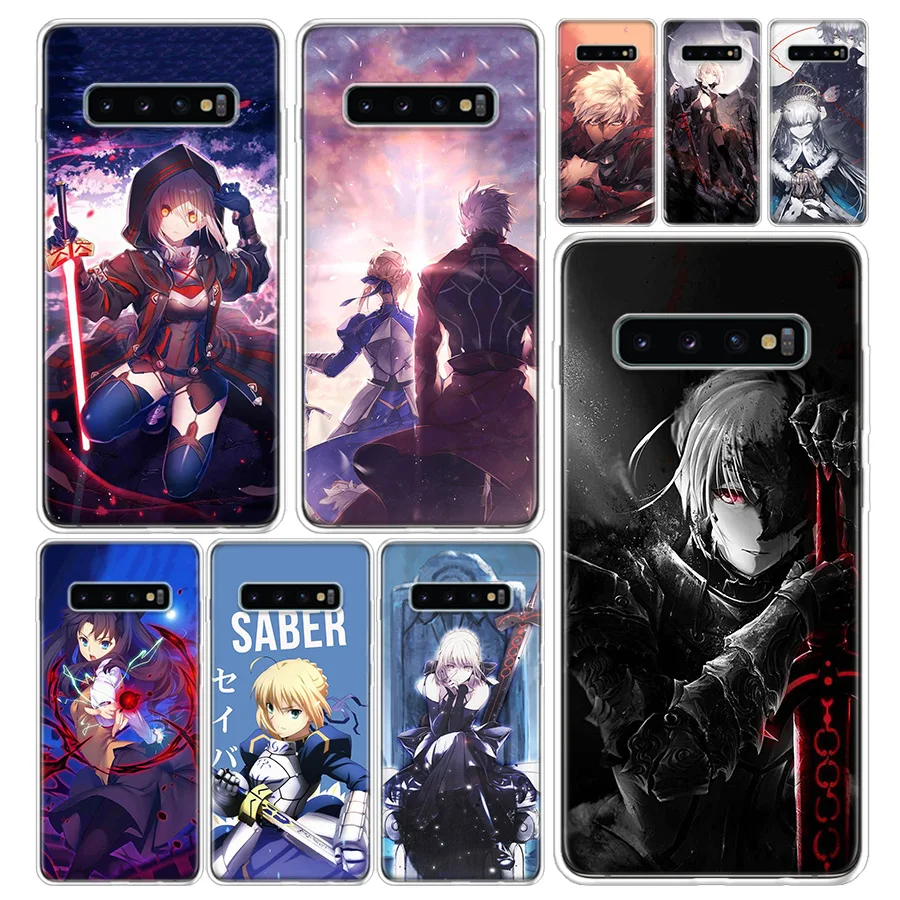 Fate Stay Night Phone Case Cover For Samsung Galaxy A51 A71 A50 A70 A40 A30S A20E A10 A41 A31 A21S A11 A01 A6 A7 A8 A9 Coque