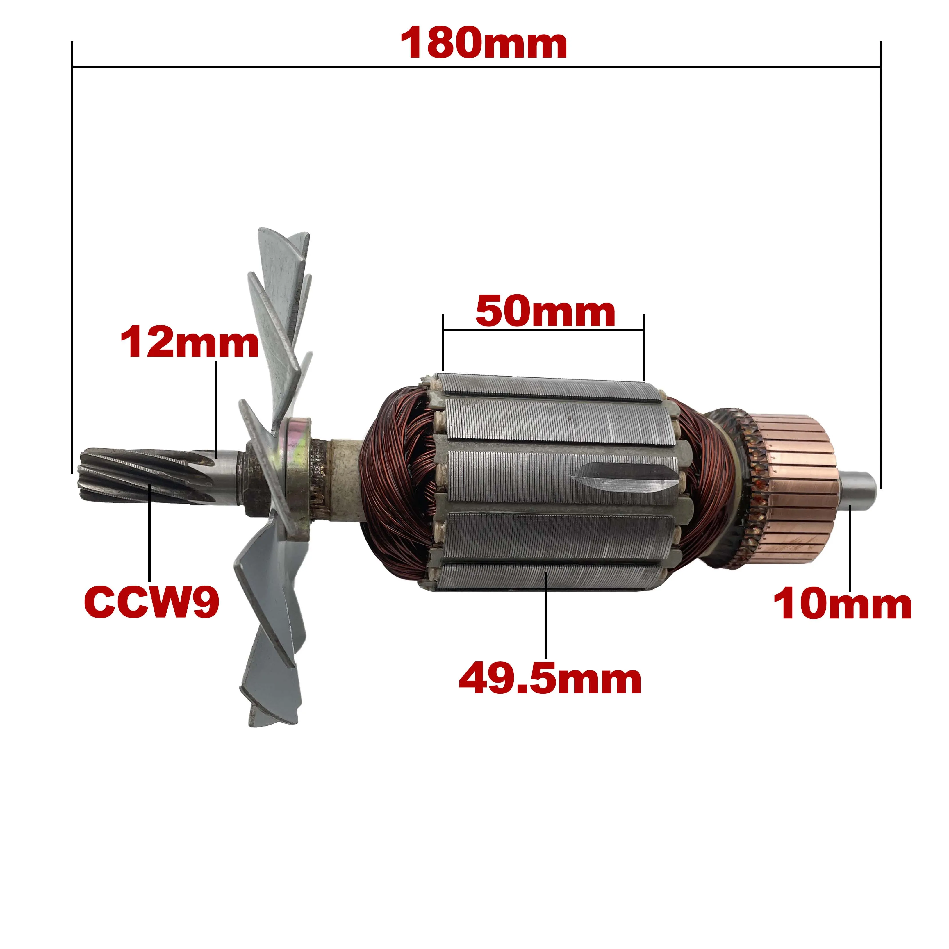 AC220V-240V المحرك الدوار مرساة الجزء الثابت لاستبدال ماكيتا منشار دائري 5900 5900B 5900BR 518717-6