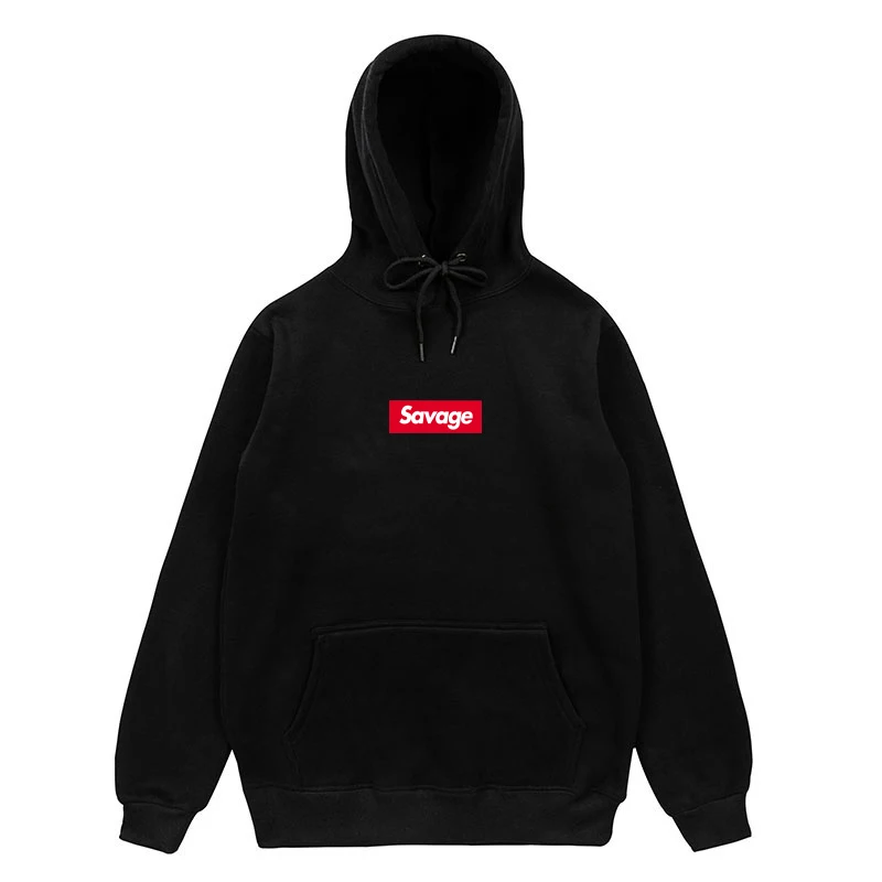 

21 SAVAGE Hip Hop Hoodies Sweatshirts Savage Letter Print Hooded Sweatshirts Swag Streetwear Man Woman Hoodie Hip Hop Hoody