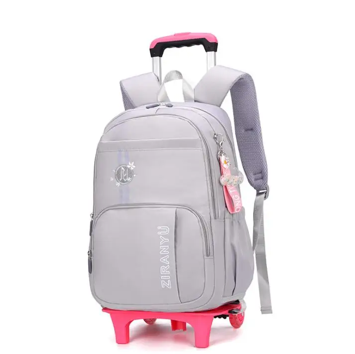 School Trolley Bag For Girls Children School Rolling backpacks bag for kids wheeled backpack bag for Girls Travel Rolling Bags