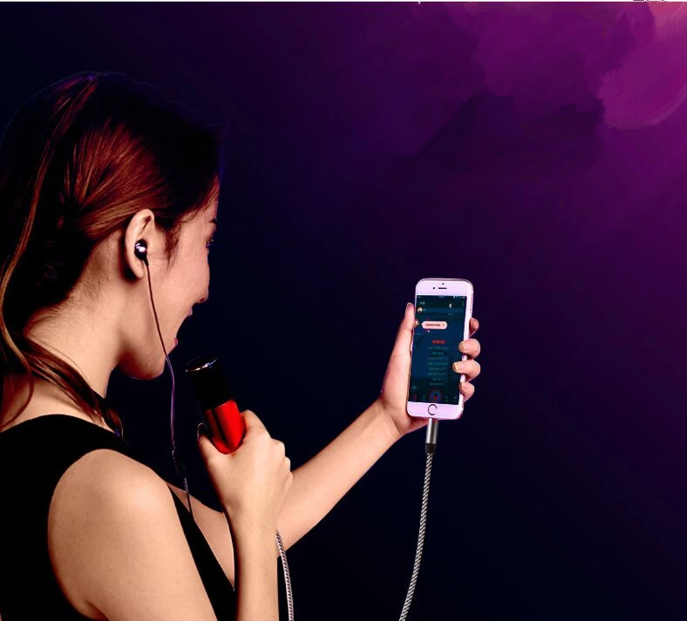 TRRS كابل 3.5 مللي متر ذكر إلى المصغّر usb صوت ستيريو HiFi كابل مع الفضة تصفيح النحاس الأساسية (ميكروفون متوافق) للهواتف