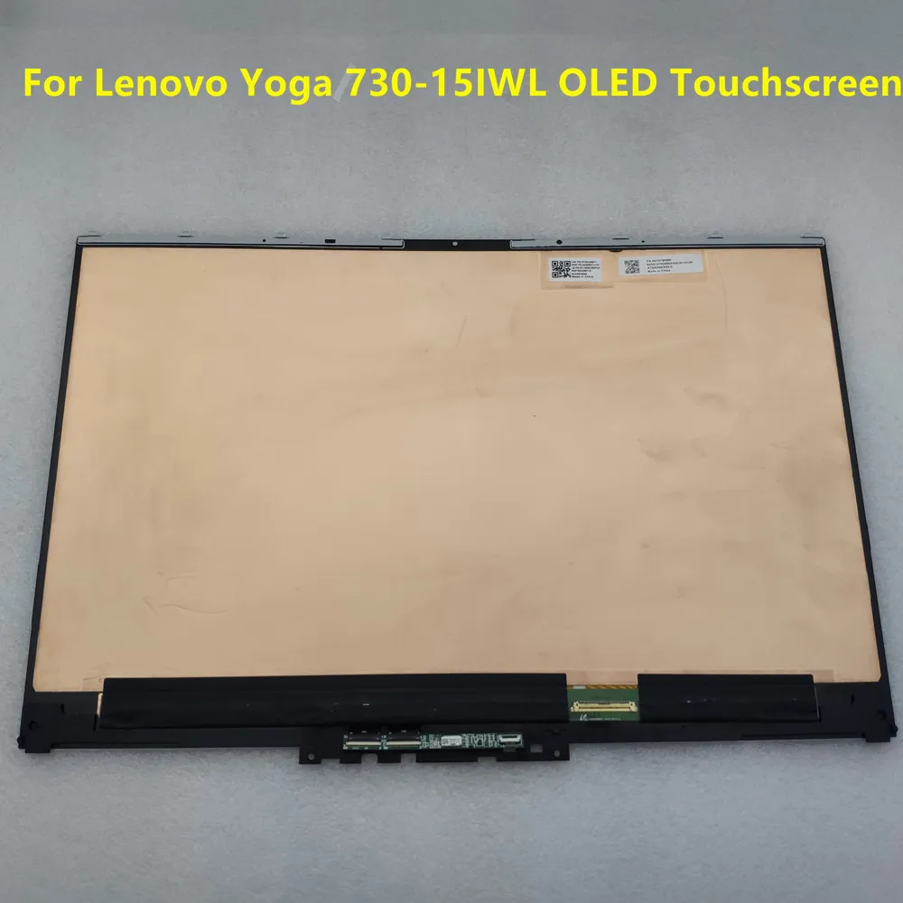 Imagem -06 - Display Lcd Assembléia Tela Sensível ao Toque para Lenovo Yoga 730 15ikb 15iwl Tela Lcd 15.6