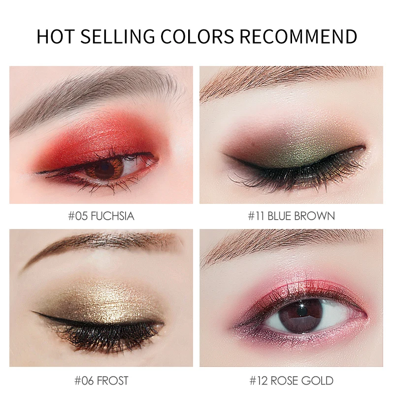 FOCALLURE Glitter Liquid Eyeshadow High Pigment Diamond Eye Shadow Powder Shimmer 18 Colors Shiny Eyes Makeup Women Cosmetics