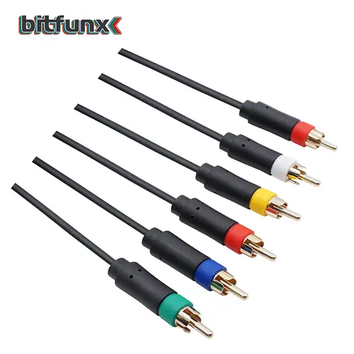 Bitfunx PS2/PS3 Component Cable 1.8m Premium High Resolution Game Cable Accessories For Sony PlayStation 2/3 - Image 5
