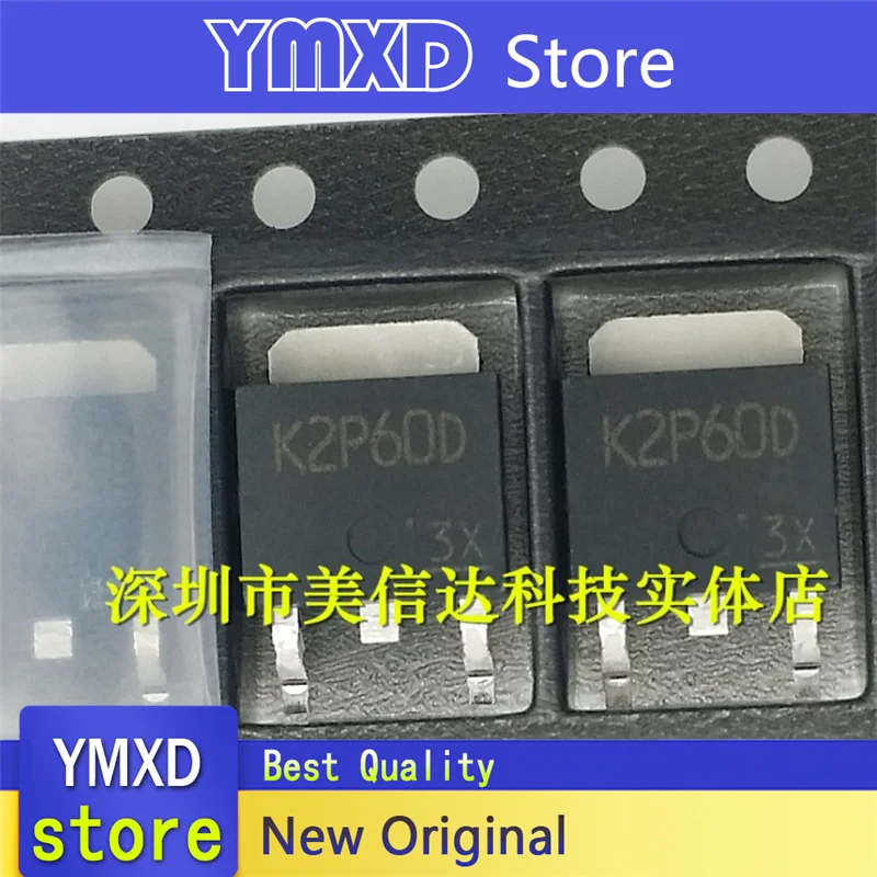 

10pcs/lot New Original Genuine K2P60D TK2P60D 2 A 600V N ChANNel Field Effect Tube TO-252 In Stock In Stock