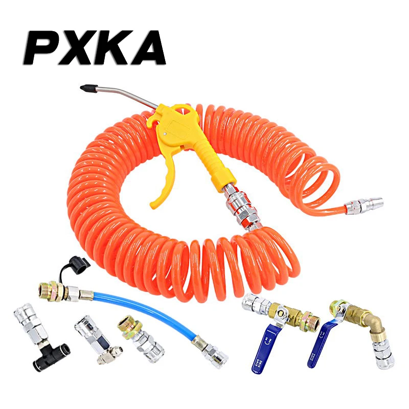 Car truck dust gun air tank dust gun cab three-way high-pressure air gun car air intake pipe blowing gun