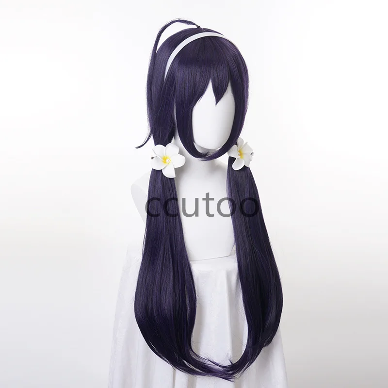 

Парик Izumi Kyouka, длинные термостойкие синтетические волосы, парики для косплея + шапочка для парика + аксессуары для волос