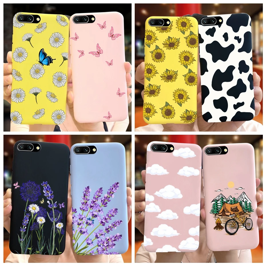 Silicone Case For Huawei Honor 10 Case Honor 10i Cover Cute TPU Back Cover For Huawei Honor 10 Lite Honor10 i 10i Phone Bumper