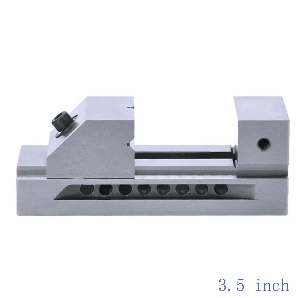 

3.5" inch Fast Moving Vise CNC Vise Gad Tongs Plain Vice For Surface Grinding Milling EDM Machine High Precision Machine vise