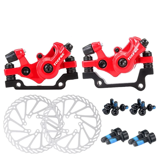 Ultralight mountain bike mechanical line pull disc brake mtb electric bicycle disc brake universal front and rear brake calipers AliExpress 18