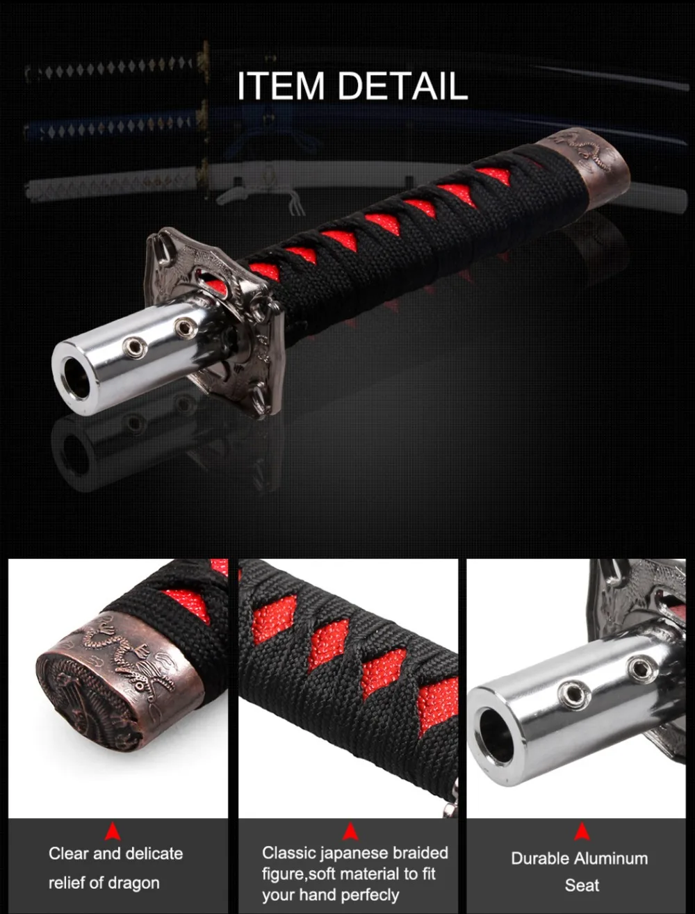 Het Maken Van Een Naam in Een Metalen Lemmet Van Een Japans Katana Samurai - Zwaard Stock