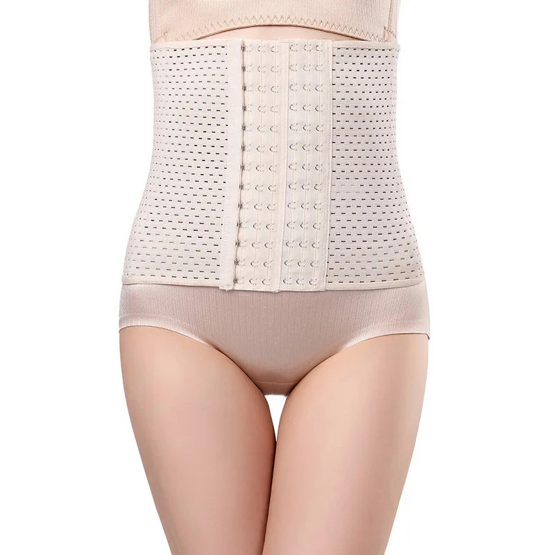 ผู้หญิงเอวเทรนเนอร์เข็มขัดหญิงหลังคลอด Girdle Body Beauty เอว Seal ยืดหยุ่น Breathable การออกกำลังกาย FitnessWaistband