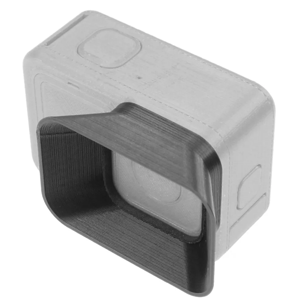 BGNing Gegenlichtblende für Gopro 9 10 11 12, Objektivdeckel, Sonnenschutz, 3D-gedruckter Kunststoffschutz, schwarzes Action-Kamera-Zubehör – Detail 5