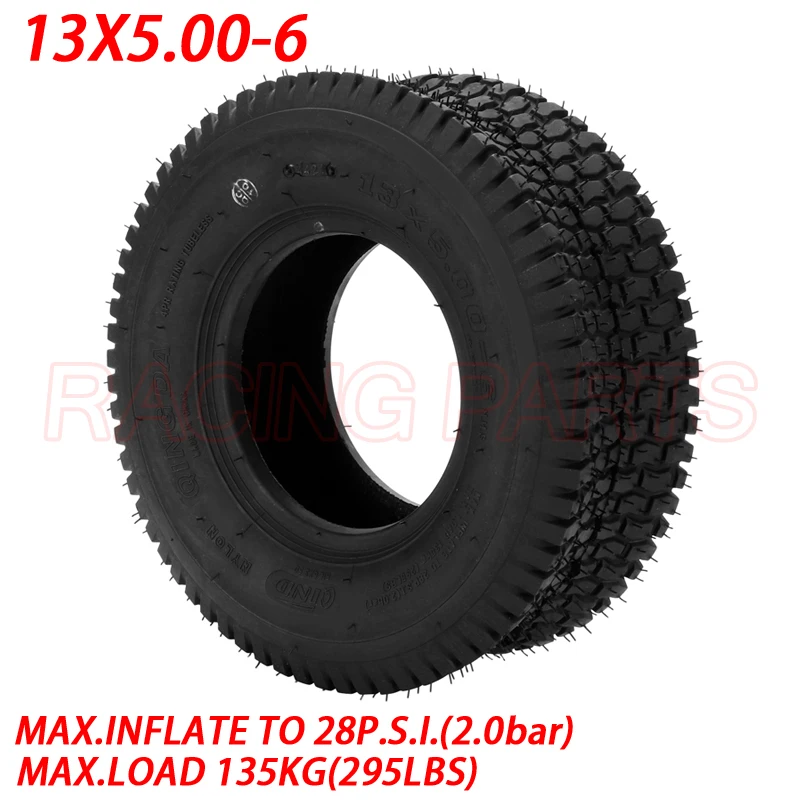 

Бескамерная шина 13x5,00-6 для сада, трактора, косилки, квадроцикла, карт, дрифта, велосипеда, колеса, пляжные автомобильные аксессуары