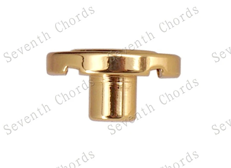 2 Stück/Set, Chrom, Schwarz, Gold, Halter für E-Bass-Saiten, Bassgitarren-Zubehör, Ersatzteile für Musikinstrumente. – Detail 15