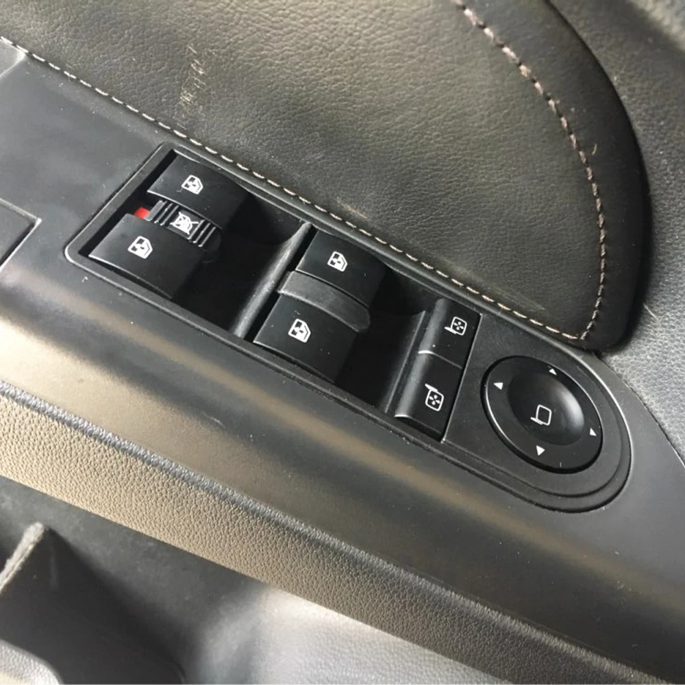 FEELWIND Electric Power Window Master Control Switch Fit For Vauxhall For Opel Astra H Zafira 13228699 13228877