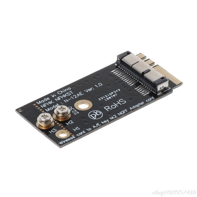 BCM94360CS2 BCM943224PCIEBT2 A/E Key M.2 Adapter Card Module 12+6 Pin Wireless WIFI Speed O14 20 Dropshipping