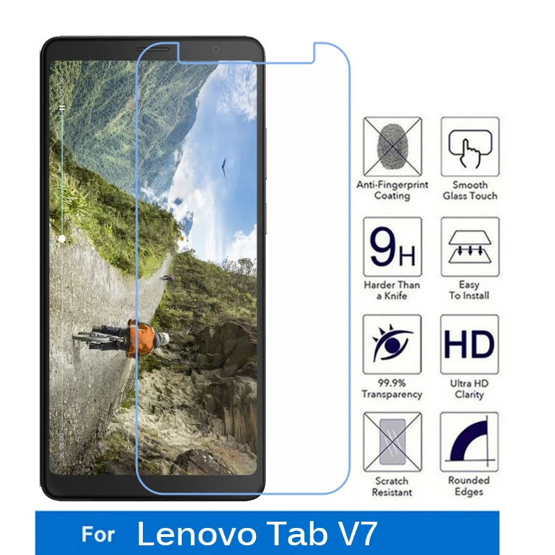 

Tempered Glass for Lenovo Tab V7 Protective Glas Screen Protector for TAB V7 0.3mm