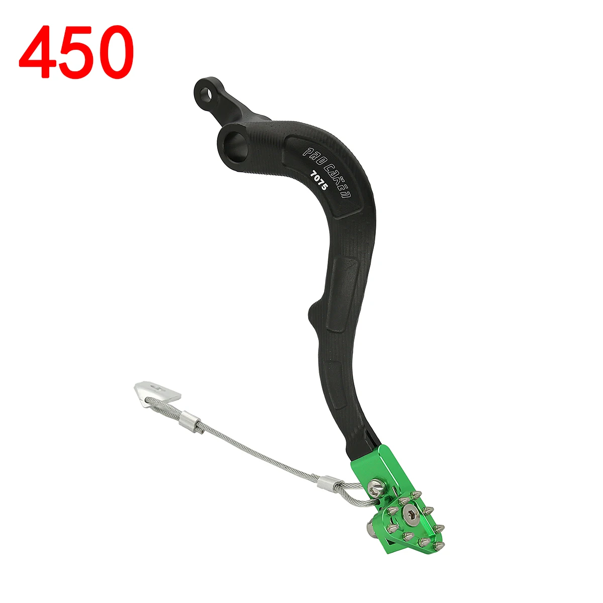 

CNC Forged Flexable Rear Foot Brake Pedal Lever For KAWASAKI KXF450 06-15 KLX450 08-15 Dirt Bike