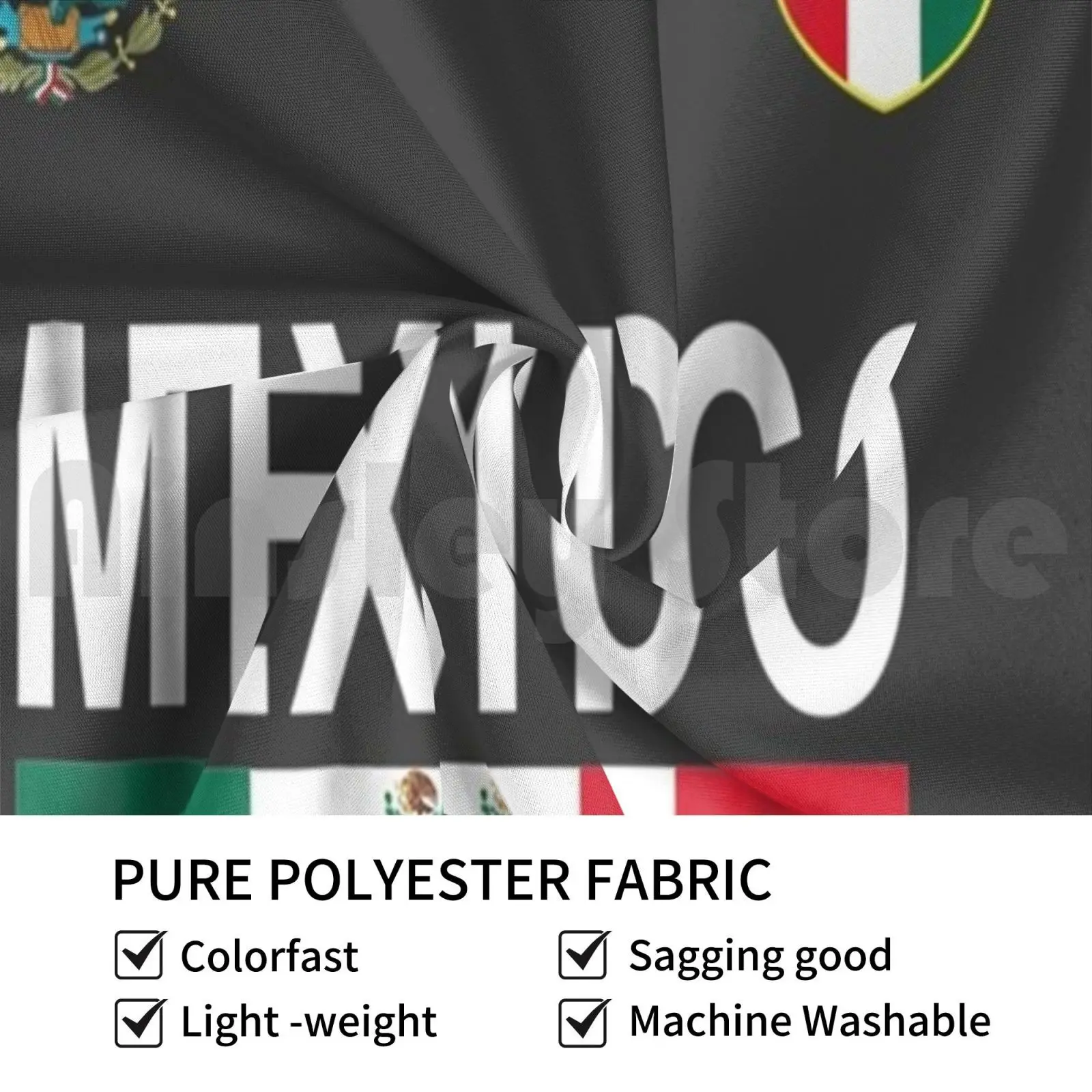 Mexico Cheer Jersey 2017-Football Mexican Tapestry Background Wall Hanging Brand Cheer Mom My Get Friend