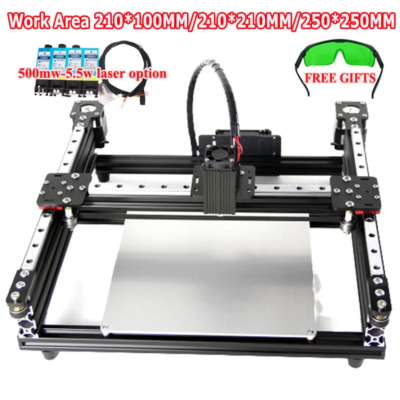 

CNC Robot Laser Writing Machine DIY Plotter Pen Drawing Lettering Robot DIY Aluminum Guide Rail Intelligent Robot