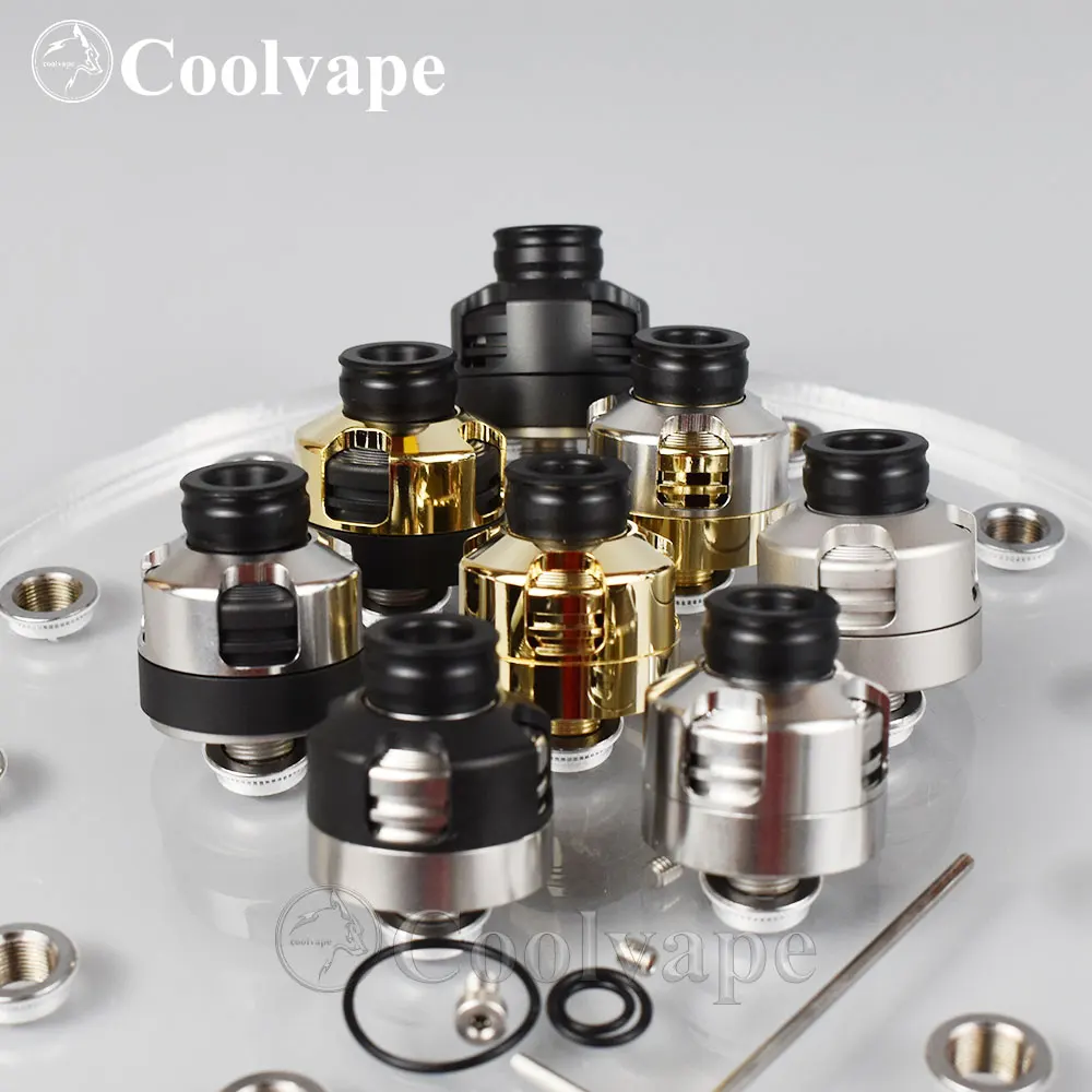 armor mods engine rda 22mm with bf pin Tank  Atomizer 510 thread 316ss vape Atomizer Single Coil rebuildable rda Atomizer