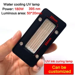 UV LED Curing Lamp 5020 Epson Ricoh Nuocai UVLED Ink Drying Curing Lamp Flatbed Printing Inkjet Printer Drying Lamp