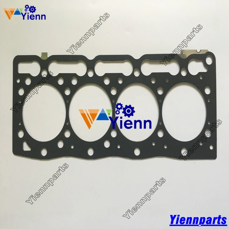 For Kubota V1505 Cylinder Head Gasket 16292-03310 Steel Made For Kubota Excavator And Tractor V1505-T-EB Engine Repair Parts