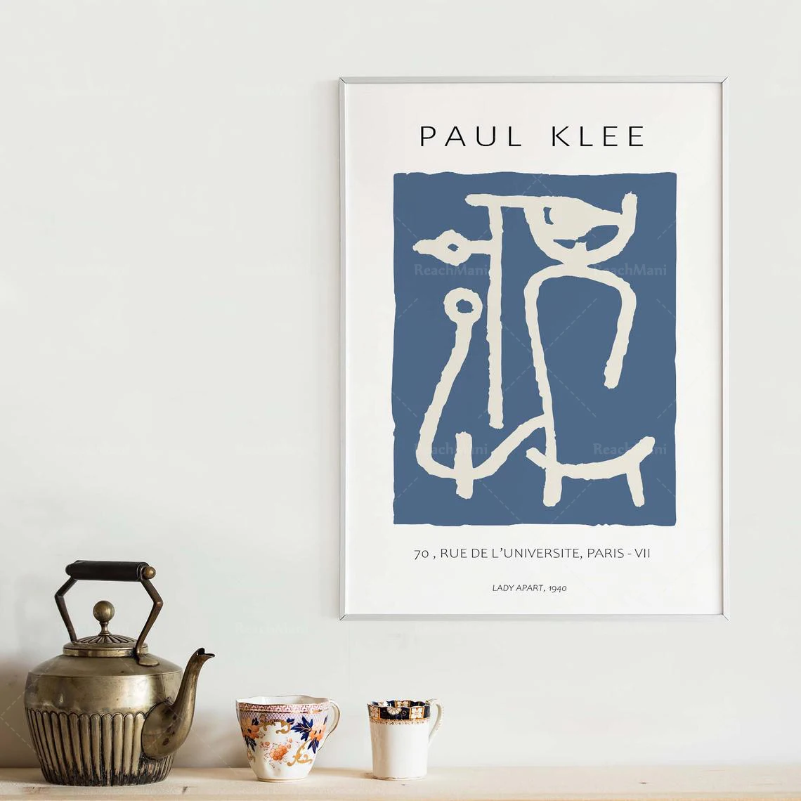 Paul Klee-Abstract Art Exhibition Poster