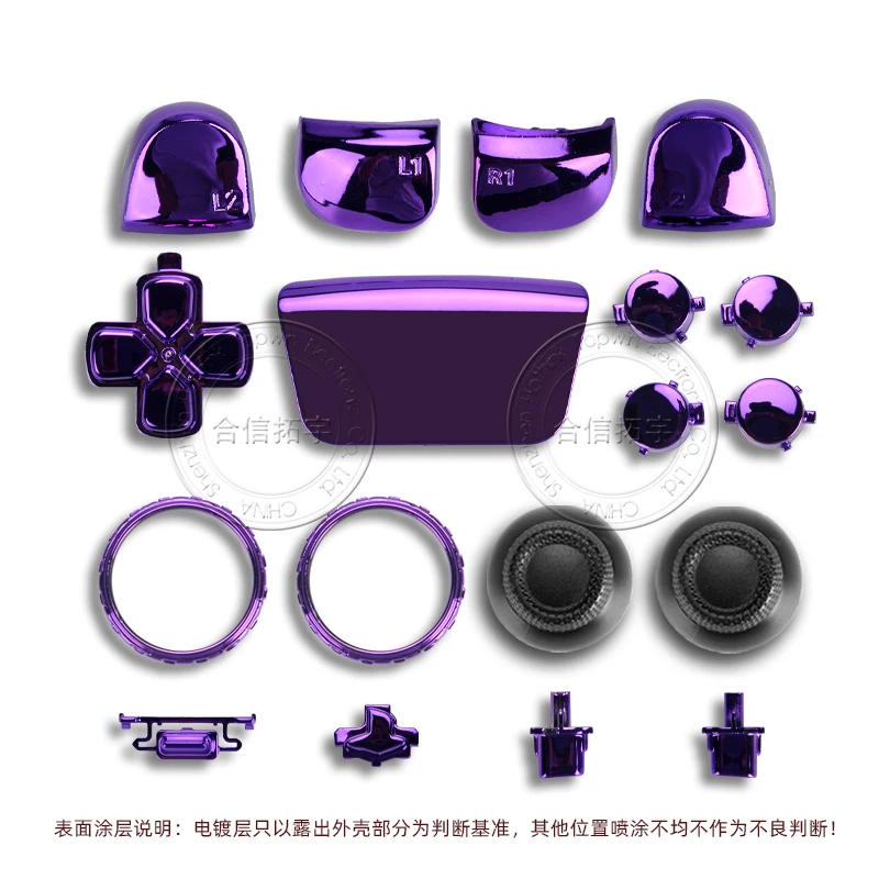 HOTHINK сменная кнопка «сделай сам» для PS5 контроллера Thumb 3D аналоговые колпачки джойстика ремонтные комплекты со стандартным аксессуаром для PS5