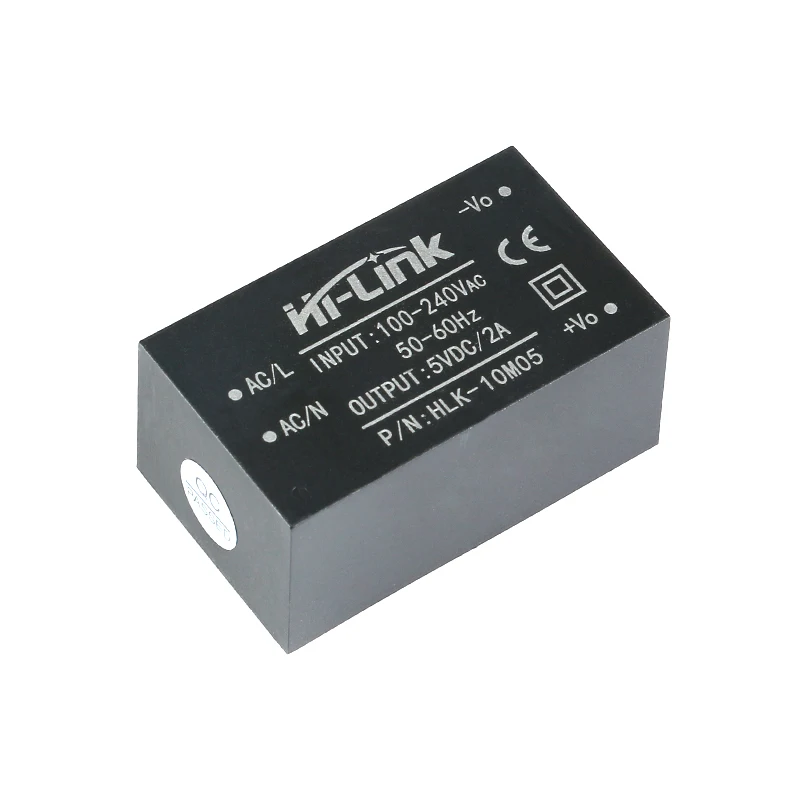 AC-DC isolated switching power supply module 220v 5V/ 10W 2A  step down power supply module AC DC converter HLK-10M05 HLK-10M12