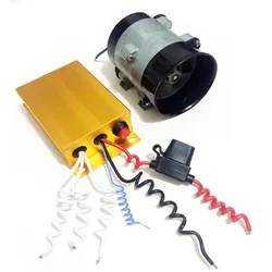 Turbina eléctrica con controlador automático para coche, turbina Turbo de 12V, 16.5A, 3000kV, 35000 rpm, 300W